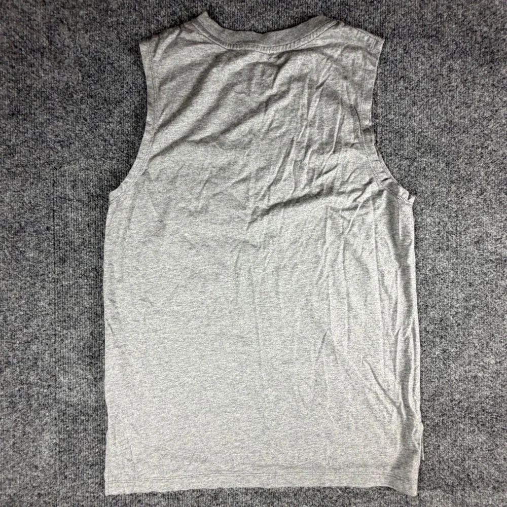 Nike Sportswear Mens XS‎ Gray Sleeveless Pocket T-Shirt Futura Logo 904554-091